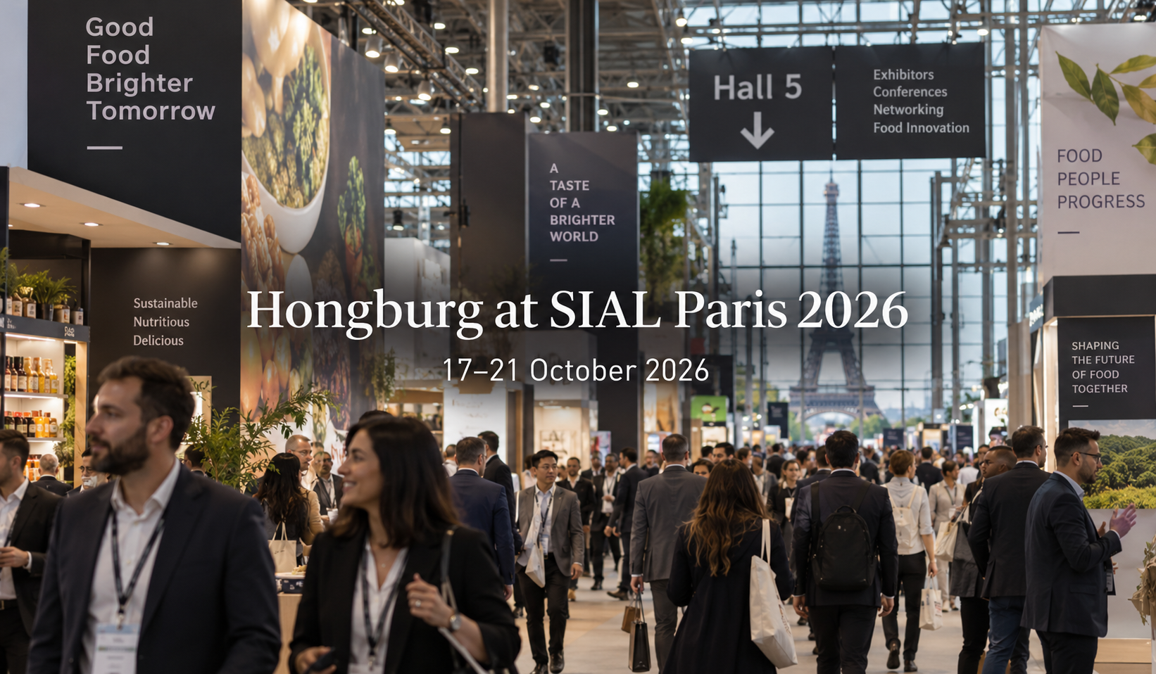Déantóir blais Hongburg le taispeáint ag SIAL Paris 2026