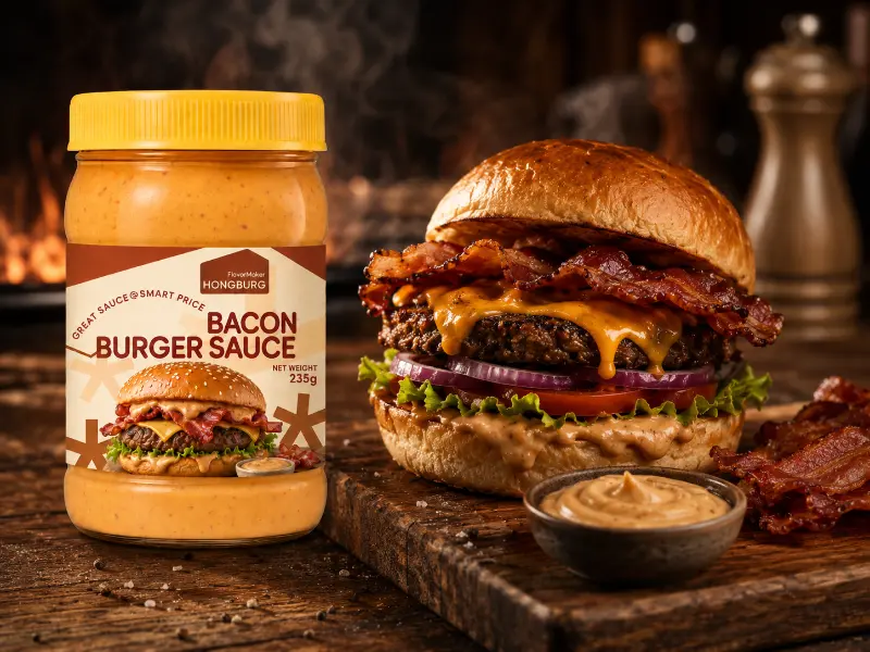 Smoky Rich Bacon Burger Sauce