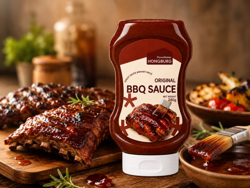 Anlann barbeque bunaidh saibhir clasaiceach