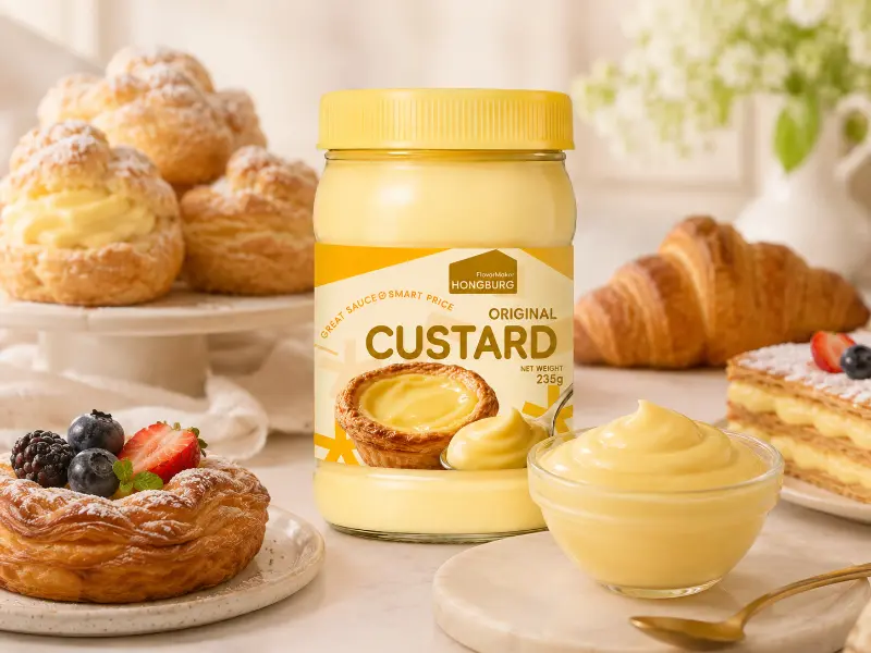 Anlann Custard Bunaidh Saibhir Smooth