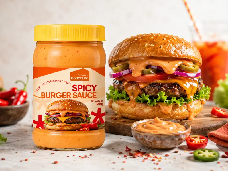 Anlann Burger Spíosrach Tiubh Blasta